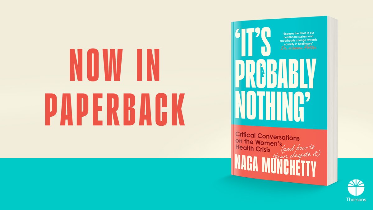 HarperNonFic's tweet photo. We are so proud to be publishing the paperback of It's Probably Nothing by @TVNaga01, out today.  

Get your copy online or wherever books are sold!

#itsprobablynothing https://t.co/QYN3iQkSL1