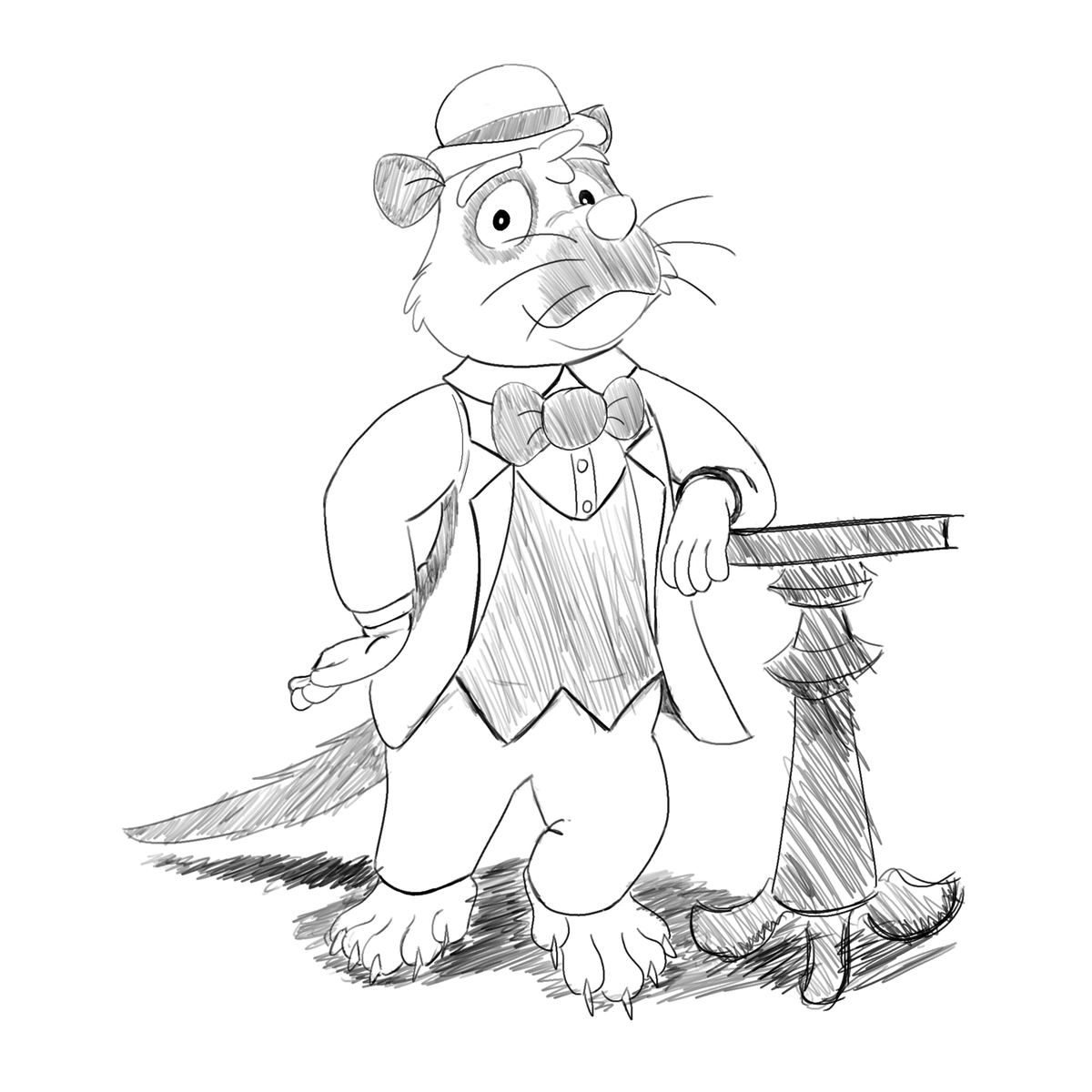 PioTheCloudRat's tweet photo. Pio posing for a photograph.
#art #anthro #furry #sketch #digitalart #cartoonart #rat #cloudrat https://t.co/871ifL8zXz