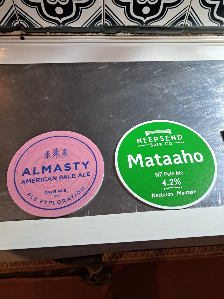 markellwood2's tweet photo. First beers for @RookGaskillYork beer festival May 1st @AlmastyBrewCo American Pale 5% and @NeepsendBrewCo Mataaho 4.2% more beers to follow https://t.co/GuXYN2CU9O
