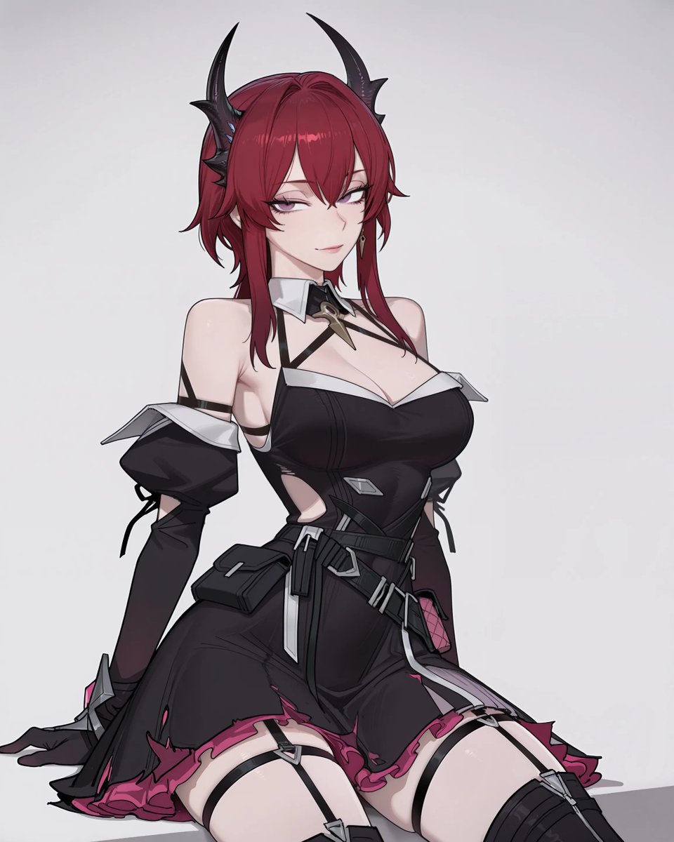 b3kslash's tweet photo. Laevatain(Endfield) https://t.co/tx6BHI7Qpo