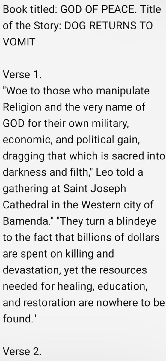 uabrahams's tweet image. FICTION DISCLAIMER: All written stories and titles are fictional, created for creative storytelling purposes only. Creative storytelling - not political or religious commentary.
#FICTION
abrahamsusaintpress.com