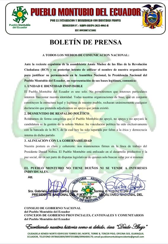 margothmarineym's tweet photo. @elsemanarioec Tendrá que denunciar a medio Ecuador entonces, ya que se le pide que tenga dignidad y de un paso al costado, que la curul no la ganó, no le alcanzó los votos , ni el pueblo montubio la apoya @PrisSchettini @anapauno @YamileLlerena @aNonIfb @MashiRafael https://t.co/wxjpb493hr