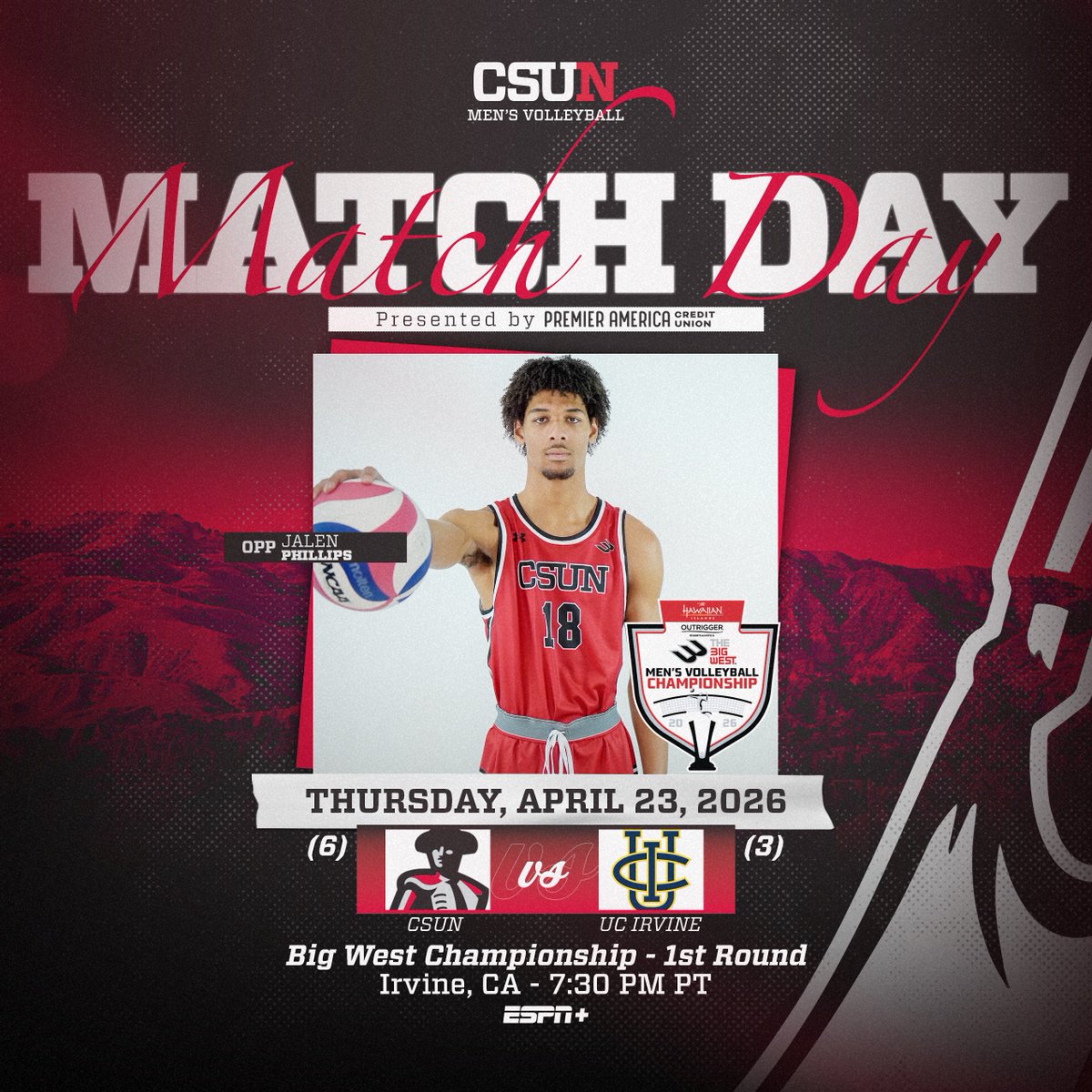 CSUN Men’s Volleyball tweet media