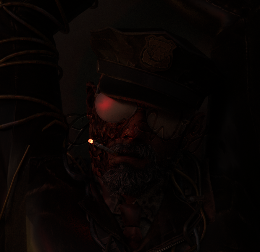 CoylesKitty_'s tweet image. Not sure when it'll be done, but just wanted to show y'all a snippet of what I'm cooking.  
.
Thinking of doing a version w/o glasses as well bc I love his eyes sm, esp his lazy eye 👀💕
.
#outlasttrials / #lelandcoyle