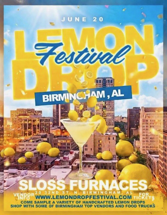 XP5LB's tweet image. #Alabama check this out 
#LemondropFestival 
#MobileAL #BirminghamAL