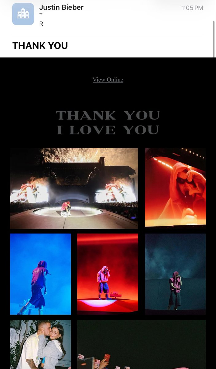 rauhlsnyc's tweet photo. THANK YOU I LOVE YOU 🫶 @justinbieber https://t.co/StacNelJQ8