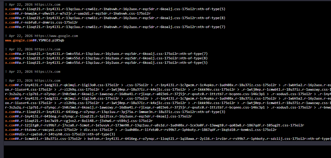 found out ublock origin has a picker that lets you hide specific elements so im genuinely doing the ai purge myself removing every grok and gemini button AND the stupid twitter premium popup ads that riddled the website and your profile
