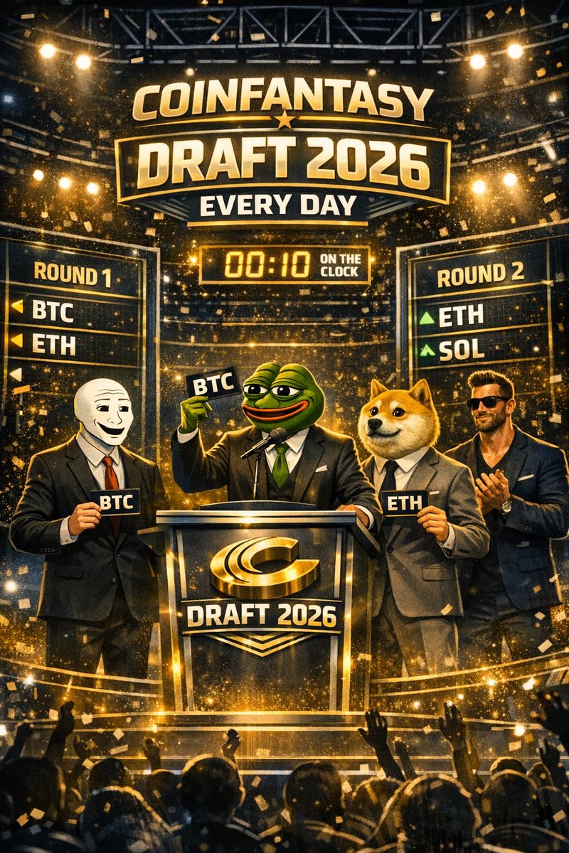 coinfantasyfun's tweet image. Today’s draft day. 
But on CoinFantasy, everyday is draft day. 
Lineups move. markets shift. alpha never sleeps.

#FantasyFootball #DraftDay #GameFi
