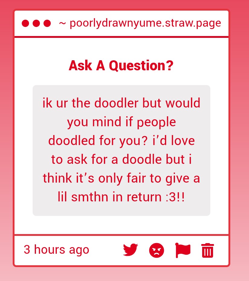 Poorly Drawn Yumes tweet media