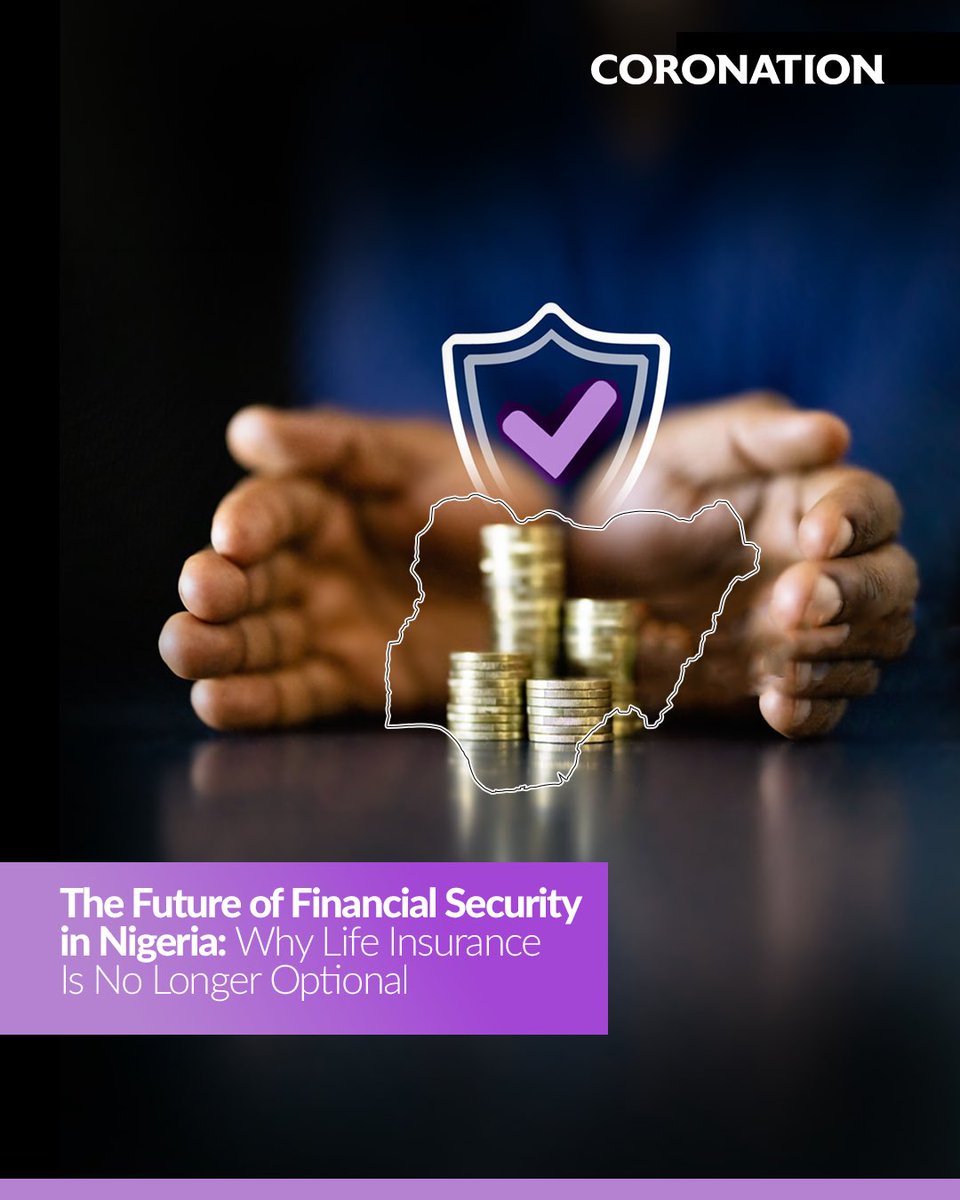 coronation_ng's tweet image. Life insurance in Nigeria is no longer optional. It’s financial security for the people who depend on you.
 
Protect your family. Protect your future. Protect what you’re building. 
 
Read more: coronation.ng/insights/The-F…
 
#LifeInsurance
#FinancialSecurity
#ProtectYourFuture