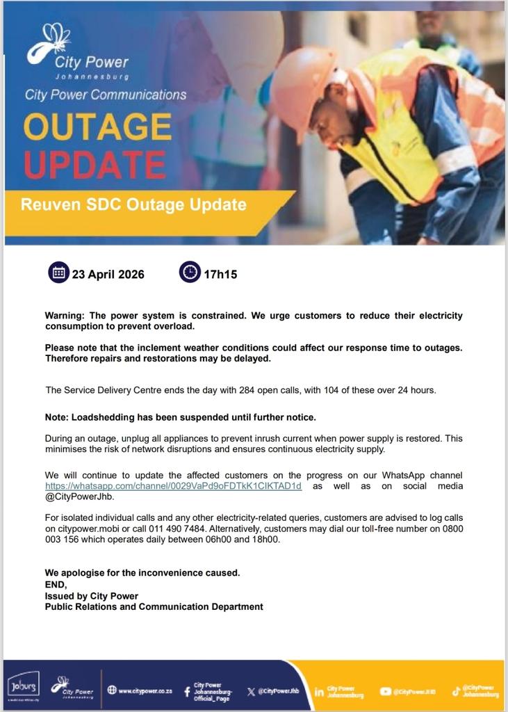 @CityPowerJhb tweet media