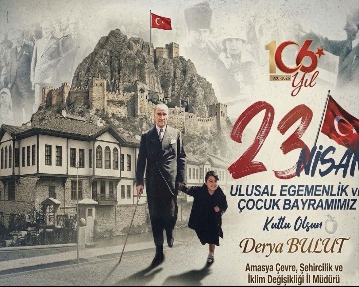 23 NİSAN ULUSAL EGEMENLİK VE ÇOCUK BAYRAMIMIZ KUTLU OLSUN.

#23NisanUlusalEgemenlikveÇocukBayramı