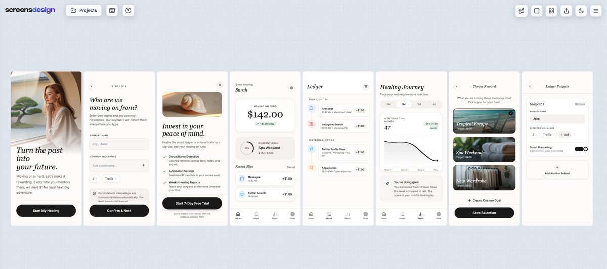 a_reginem's tweet photo. a savings app that charges you $1 every time you type your ex's name https://t.co/emBnGYgiPd