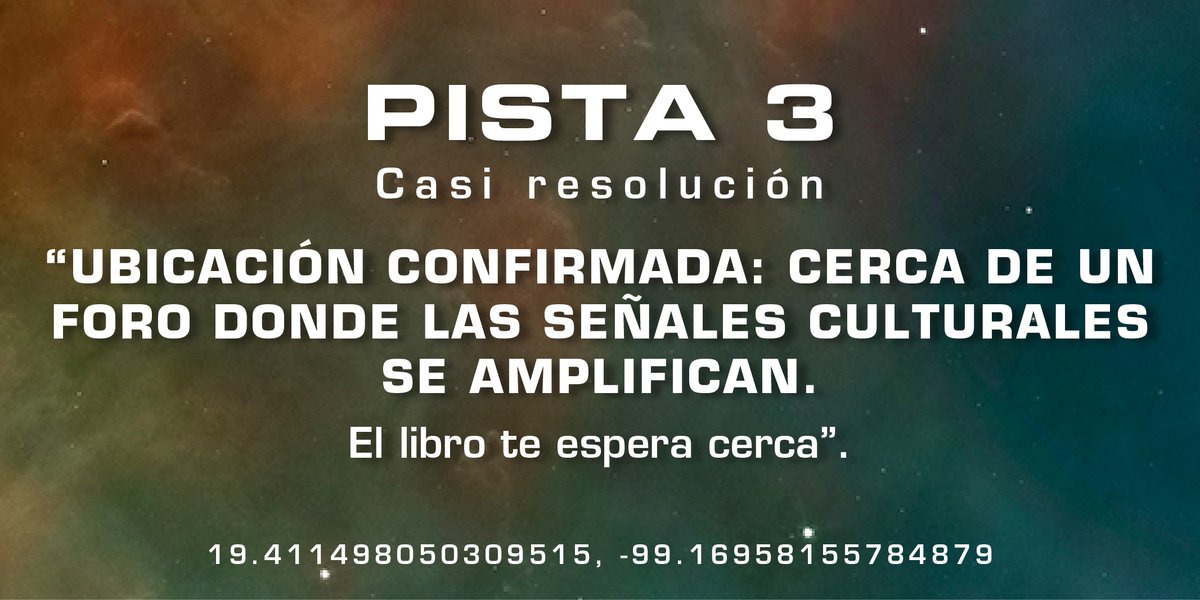Langosta_Lit's tweet photo. 🕵️🚀 Tripulación, mucha atención: la misión llegará a su fin a mediodía.
✨📖 El destino de #ProyectoHailMary de Andy Weir, firmado por los directores de #ProyectoFinDelMundo y Ryan Gosling, está por revelarse en la CDMX. Sigue las señales y ve por él. l @SonyPicturesMX https://t.co/Pyv3GXjkck