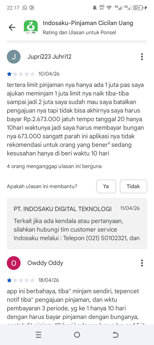 Greselluv's tweet photo. #pinjol #pinjamanonline #stoppinjol #stopjudi https://t.co/oPCfltQ2Cn