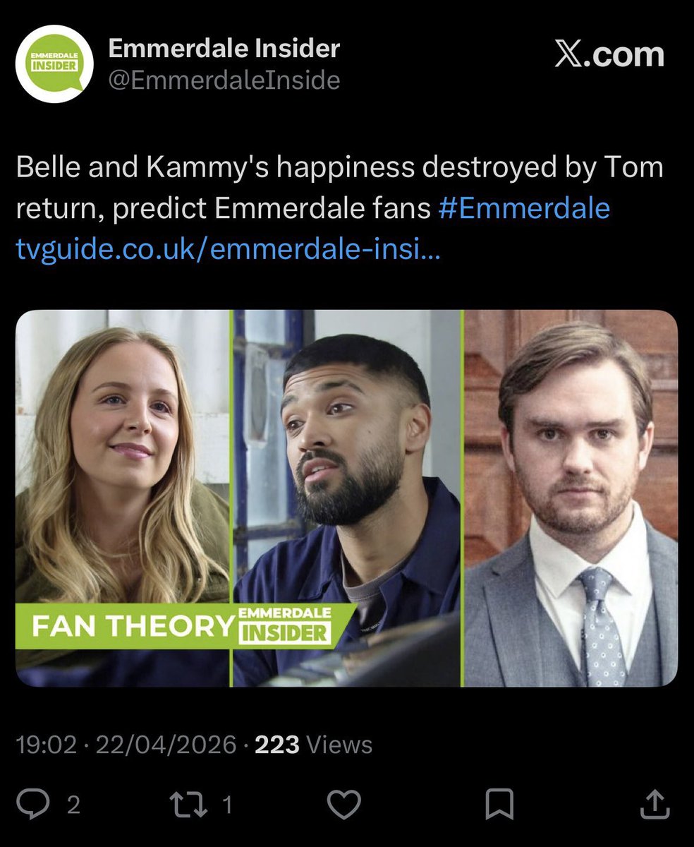 Tom is the sort of man who would hate the thought of Belle being with someone else and would be like if I can’t have you then no one can (although I don’t think it will happen anytime soon but I can definitely see it happening in a few years)