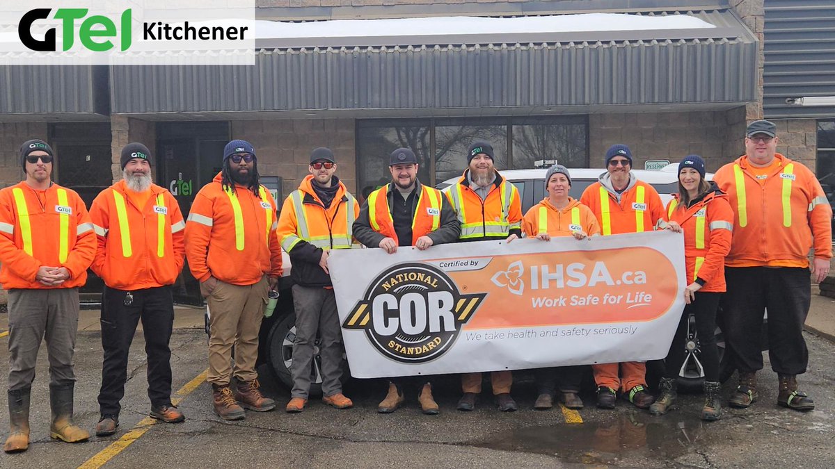 GTelEngineering's tweet photo. We’ve renewed our COR® certification in Ontario and achieved re‑certification under the COR® 2020 standard. 

This achievement belongs to our teams—putting safety into practice every day in the field. At GTel, safety always comes first. 

#SafetyFirst #UtilityLocatorSafetyWeek https://t.co/aNFpWH5cHp