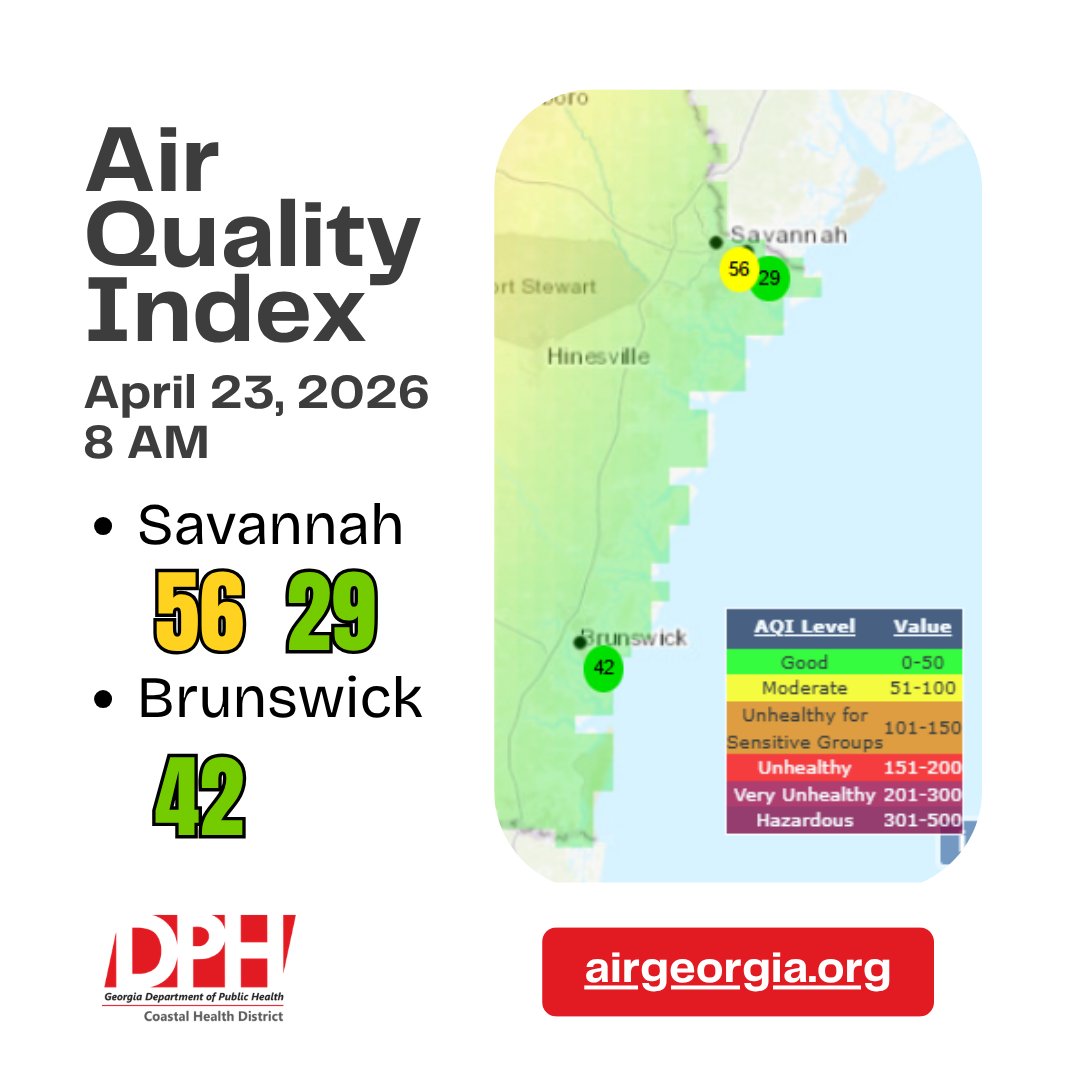 Georgia Coastal Health District tweet media