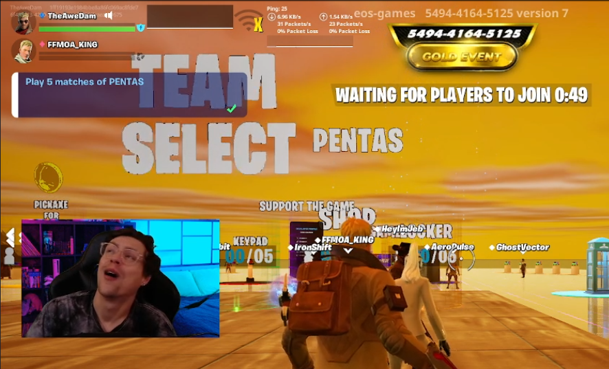 TheAweDam's tweet photo. NOW LIVE! 
I'm LIVE on Twitch and YouTube, come hang out! 

LINKS: 
Youtube: https://t.co/eBsOI0FNyd 
Twitch: https://t.co/6xJmCsm4F3 https://t.co/2XjqIDtOb4