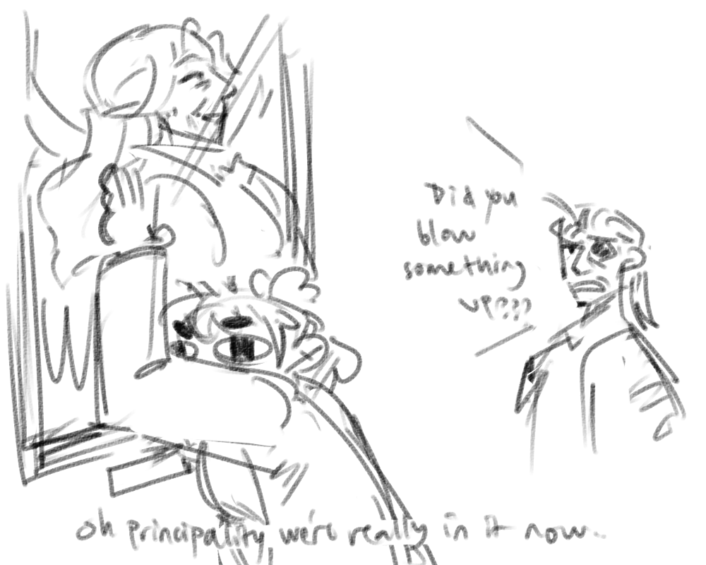 rysttle's tweet photo. @mitchinlearning Dw it's on me bc my formatting is ass lmao ALSO TECHNICALLY,,, technically i do have more art of her but never in a real comic format bc this is the first ever comic book I made haha but. the truth is I have animatics of her bc im very normal about ocs. BONUS DOODLES THO https://t.co/R2ght3sZqz