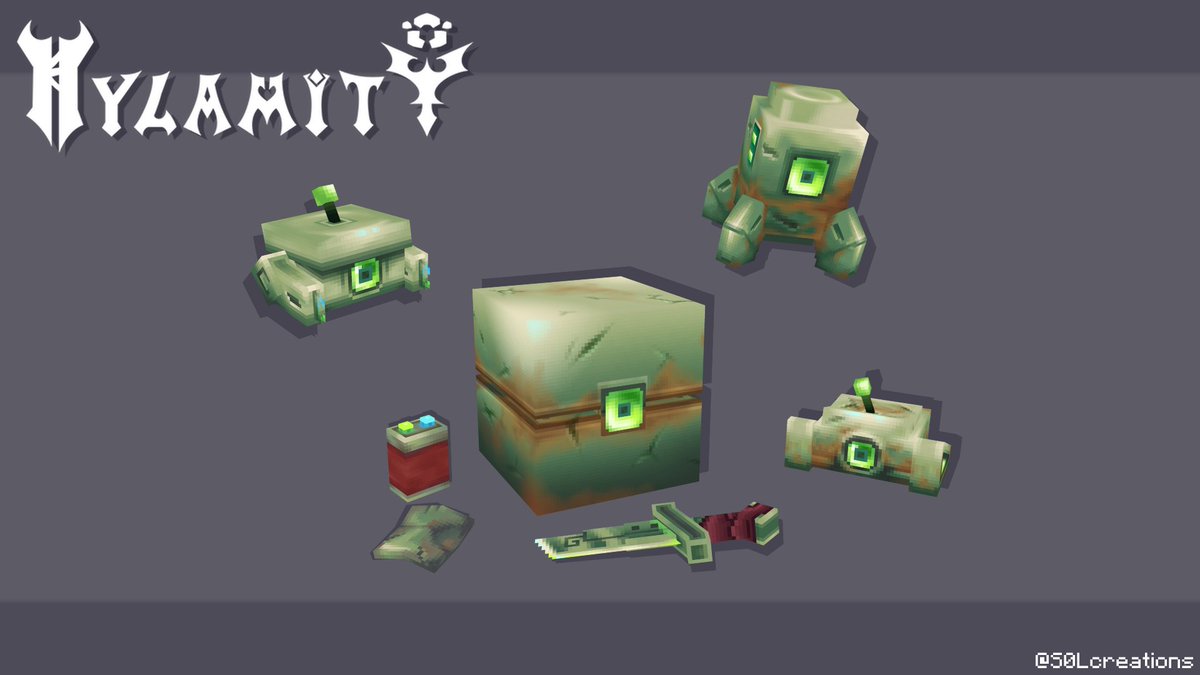 [Project Participation]
Hylamity - A Hytale Calamity Mod

I made some of the NPC and Item models for Hylamity's Wulfrum Test Launch!!

Download now!
curseforge.com/hytale/mods/hy…