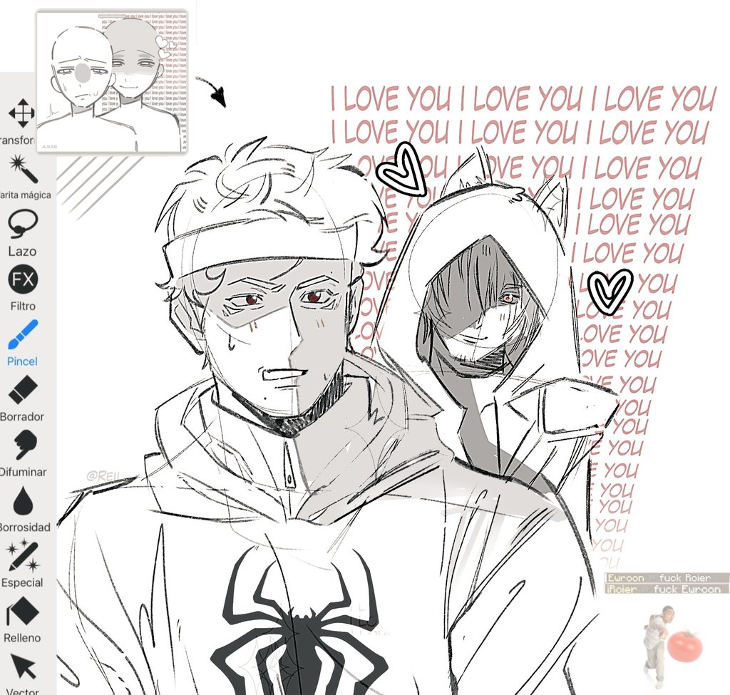 reii_N0RV3R's tweet photo. ESTOY TRATANDO DE PONERME AL DIA EN EL QSMP Y ME ENTERO DE COSITAS 🐡

((#QSMP2 #spiderpanda #ewroonfanart #roierfanart)) https://t.co/zcpZJ5PsHt