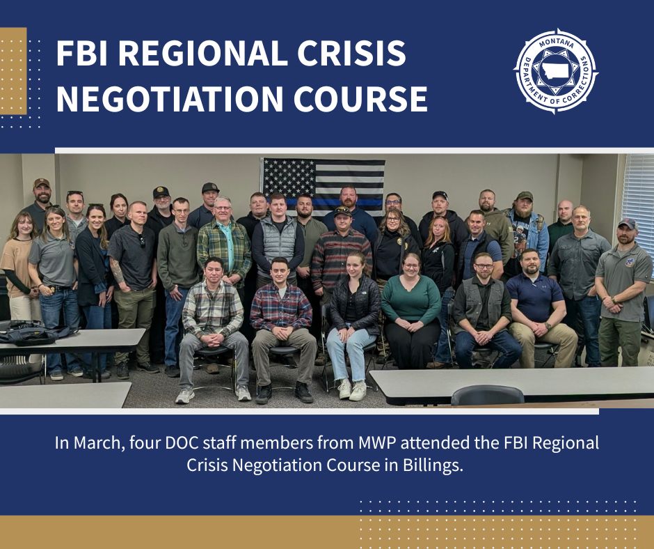 Montana Department of Corrections tweet media