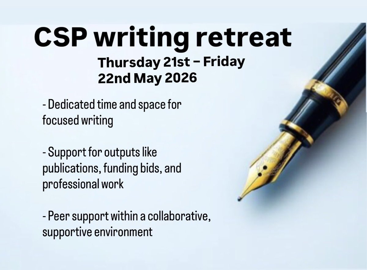 PhysioATOCP's tweet image. #physio #csp #writingretreat #research