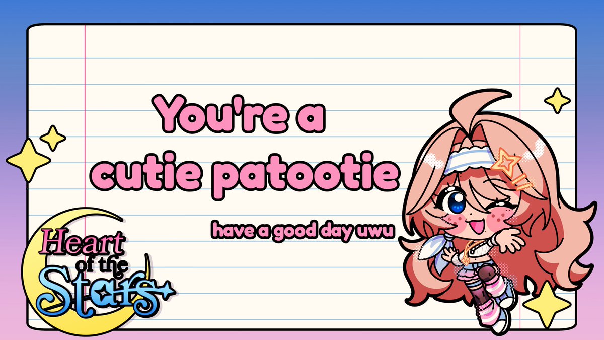 Chat is this silly in a whimsical way? 
I'd like to have a thing similar to those Sailor Moon "Sailor Says" things for my BRB screen. Thoughts? Mostly opinions on the name/logo
 (also please read the sign)💫