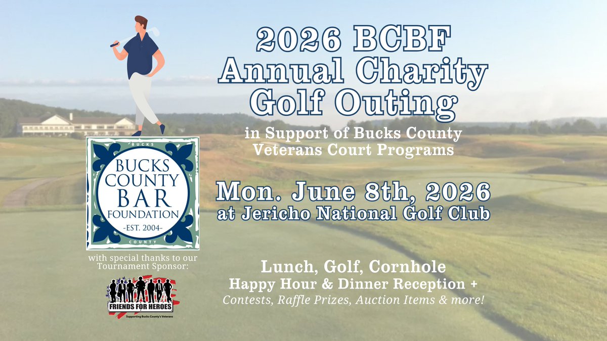 Bucks County Bar Association & Foundation tweet media