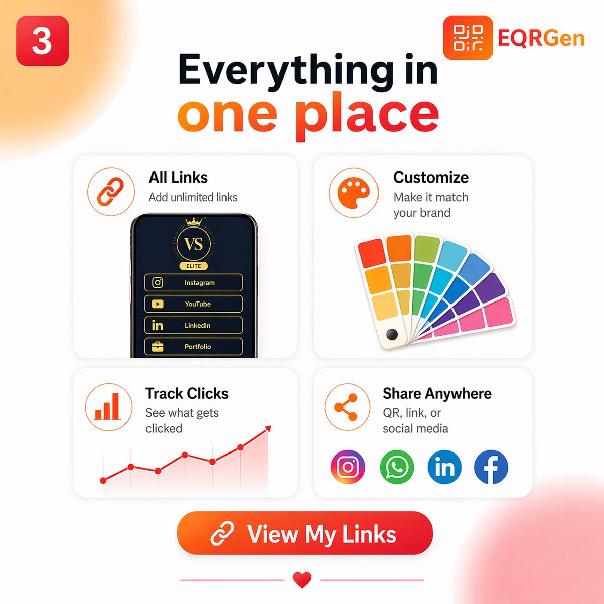 opcodera's tweet image. Sending 10 links every time someone asks "where can I find you"? 😅

There's a better way.

One QR code → ALL your links in one place

✅ Fully branded
✅ Track clicks
✅ Share anywhere

Try FREE 👇
eqrgen.com

#EQRGen #QRCode #LinkInBio #DigitalMarketing #code