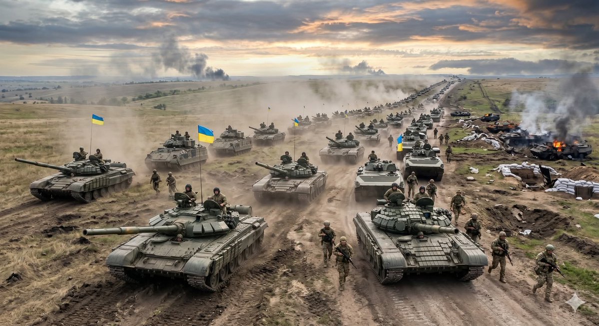 The Ukrainian army has broken through a corridor to Melitopol and reached the Azov Sea!
After a powerful breakthrough in the Zaporizhzhia direction, our assault units rapidly cut through Russian defenses and entered operational space. In recent hours, the Armed Forces of Ukraine