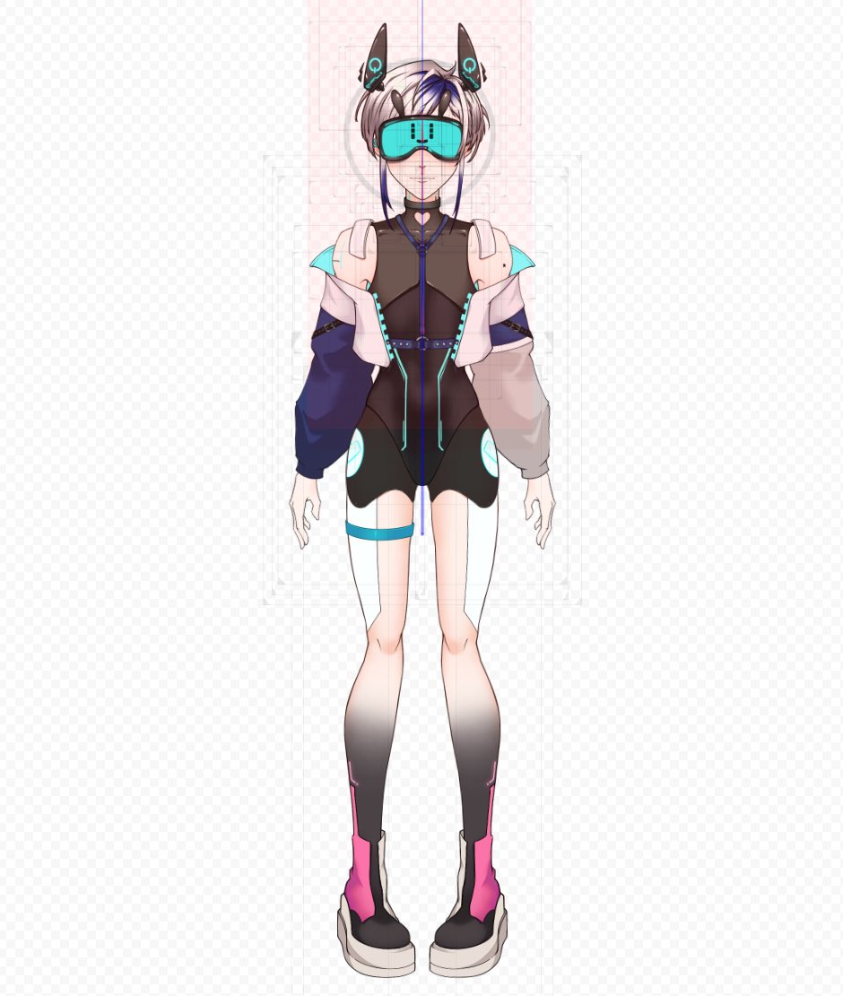 Lychee 2.0 💙 android vtuber 💙 3.0 DEBUT SOON tweet media