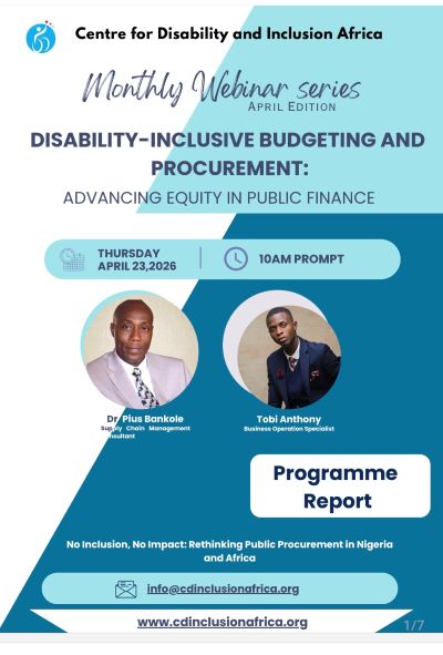 Centre for disability&inclusionafrica tweet media