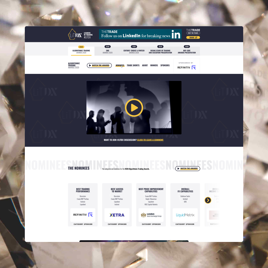impactmedia's tweet photo. Impact designed and built a bespoke WordPress events website for the Leaders in Trading Awards, so they could continue to host events during the pandemic, in the online space.
#wordpress #eventplatform #digitalevents #uxdesign #webdesign #webdevelopment #b2b #publishing https://t.co/P0z0ajFisJ