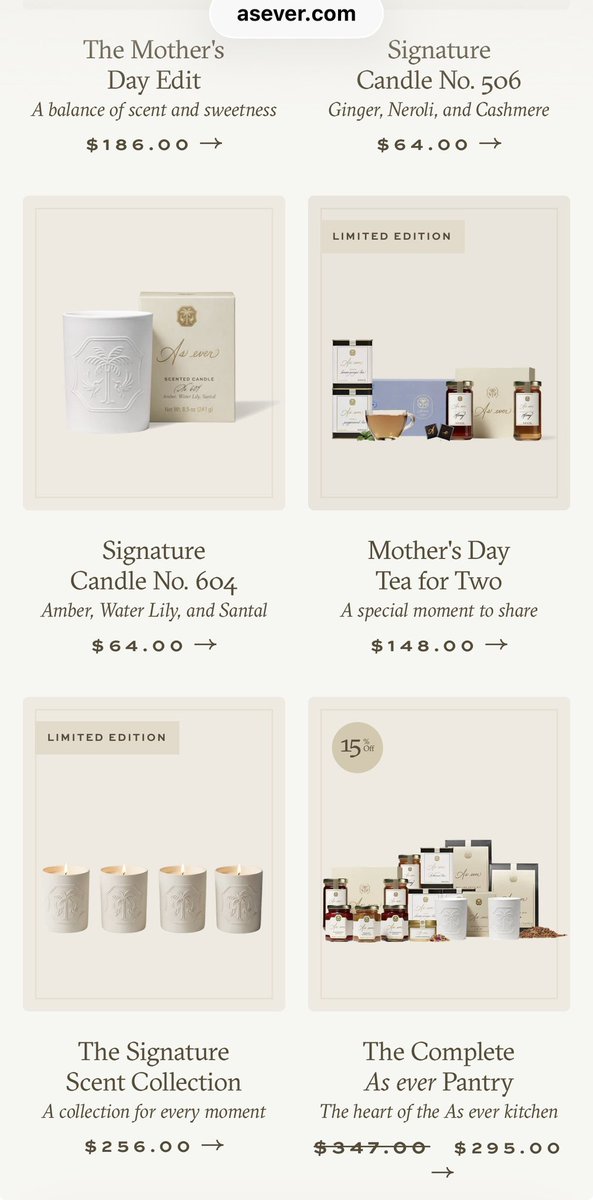 unreMARKLEble's tweet image. Not a sell out, it appears. I guess not many people are hankering for $58 chocolate that says “as ever” or candles inspired by someone’s children. #asever #MeghanMarkle #MeghanMarkleIsAGrifter