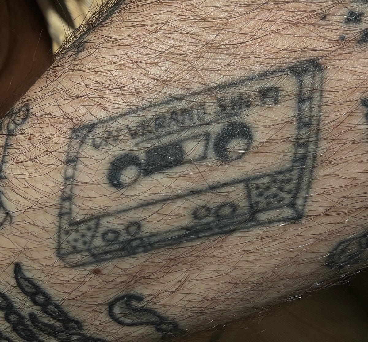 dolphinsdave's tweet photo. Think it’s now safe to say that accepting the free tattoo at Rolling Loud of an album I had hardly listened to was in fact NOT a bad idea https://t.co/Rx9K6FfwBN