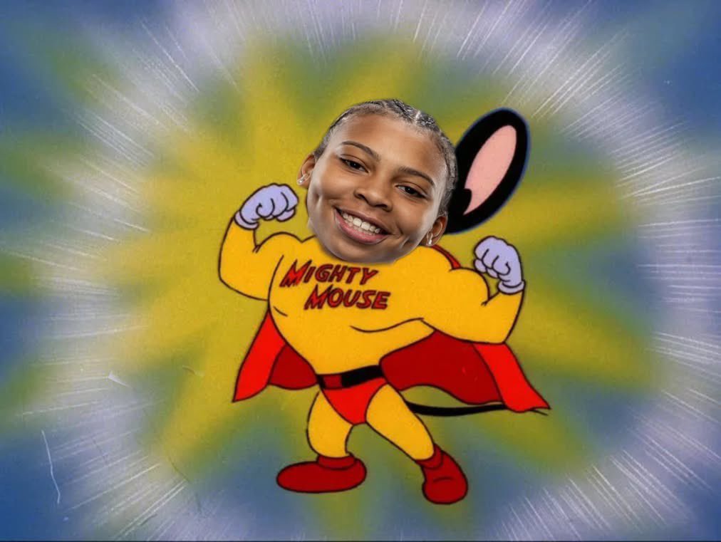 Mighty Mouse strikes again. Thanggya!