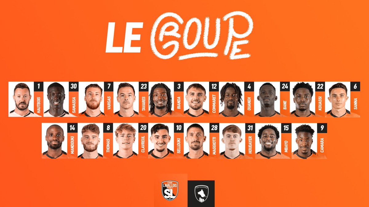 ⚔️ Demain, nos Tango affrontent <a href="/OfficielRAF/">Rodez Aveyron Football</a> pour la 32ème journée de <a href="/Ligue2BKT/">Ligue 2 BKT</a> ! Découvrez le groupe convoqué ! 🧡🖤

#LAVALRAF | #SouriezCestduFootCestLaval