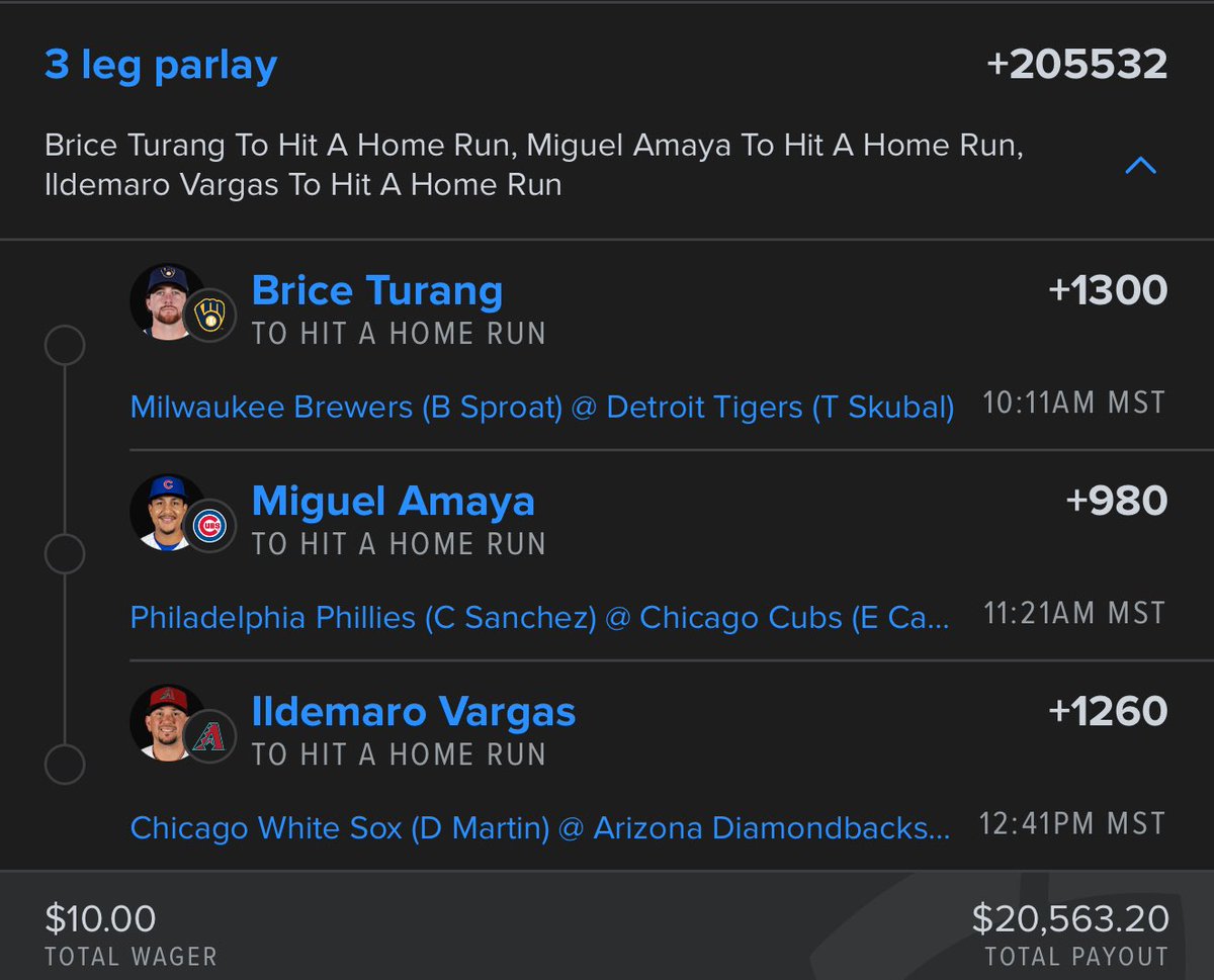 AnthoApes's tweet photo. I hope we can make FanDuel pay for these silly prices.
Longshots of course but all are in good spots 🫡
#MLB #HR #Dinger #Longshots #Fanduel https://t.co/QwmgxS2I9P