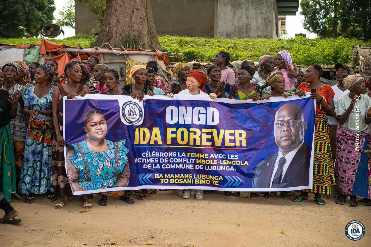 kajasarah18's tweet photo. #Kisangani - Dans la commune de Lubunga, l'ONGD IDA FOREVER, dirigée par Mme @IdaLomboto Niclette, a mené une action humanitaire en faveur des femmes affectées par le conflit #Mbole-#Lengola.
À cette occasion, plusieurs vivres et biens de première nécessité, notamment du riz, des haricots, des savons ainsi que des produits de soins, ont été distribués aux bénéficiaires. Cette assistance a été suivie d'un moment d'échange, permettant aux femmes de partager leurs préoccupations et leurs conditions de vie.
Les bénéficiaires ont notamment évoqué des difficultés liées à la santé, à la précarité ainsi que leur souhait de regagner leurs habitations en toute sécurité. Elles ont également lancé un appel aux autorités compétentes pour une prise en charge urgente et adaptée à leur situation.
Par cette initiative, l'#ONGD #IDA #FOREVER contribue à soulager les souffrances de ces femmes et à raviver l'espoir au sein de la communauté de #Lubunga.
