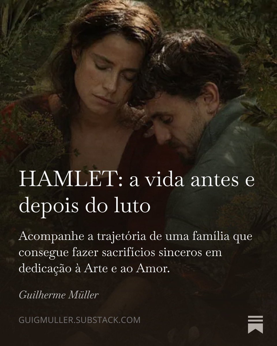 guigmuller's tweet image. Hamlet: a vida antes e depois do luto (2025) filme

substack.com/@guigmuller/no…

#shakespeare 
#hamnet 
#hamlet