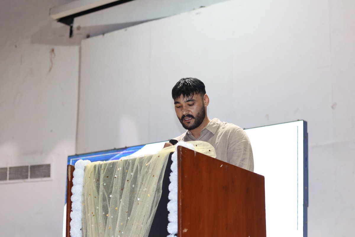 AbaIdrees's tweet photo. UIHTM’s “Euphoria 2026” marked a grand Freshers’ Welcome &amp; Farewell, led by Dept. Rep. Mohd Idrees. A memorable evening celebrating new beginnings, achievements &amp; heartfelt goodbyes.

#Euphoria2026 #UIHTM #FreshersFarewell https://t.co/yf1PQ3Ftlb