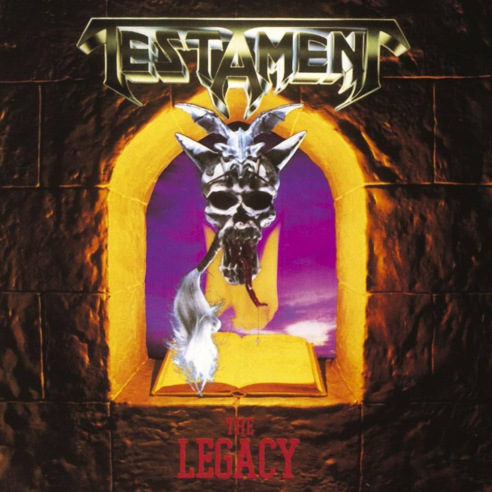 testament's tweet image. We just celebrated 39 years of THE LEGACY if you can believe it!

Where were you the first time you heard it? What are your favorite tracks?

Bill Benson – logo art
Dan Muro – cover photography, special effects
Alex Perialas – production, engineering
Tom Coyne – mastering