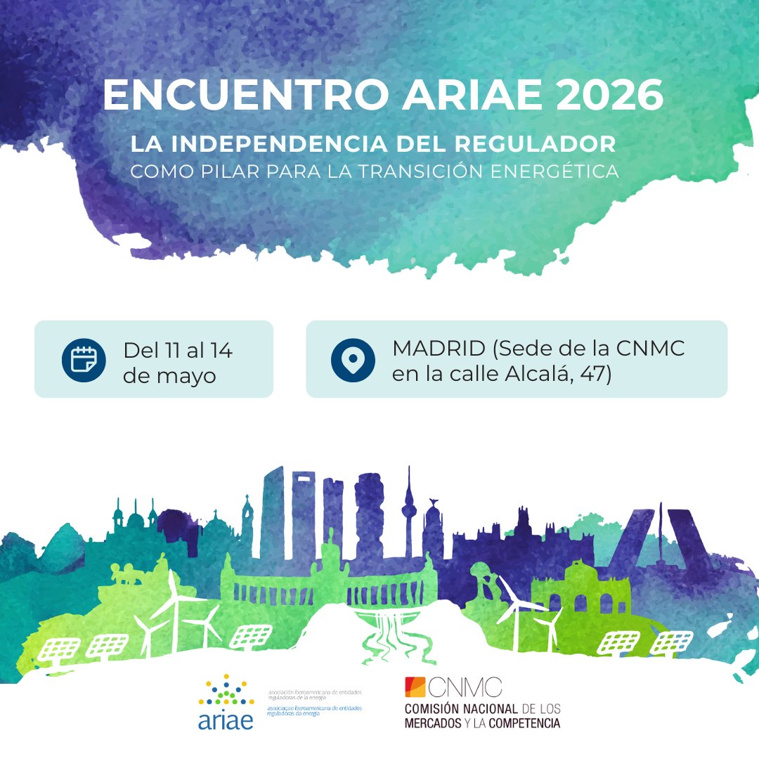 ARIAE Reguladores Energéticos en Iberoamérica tweet media
