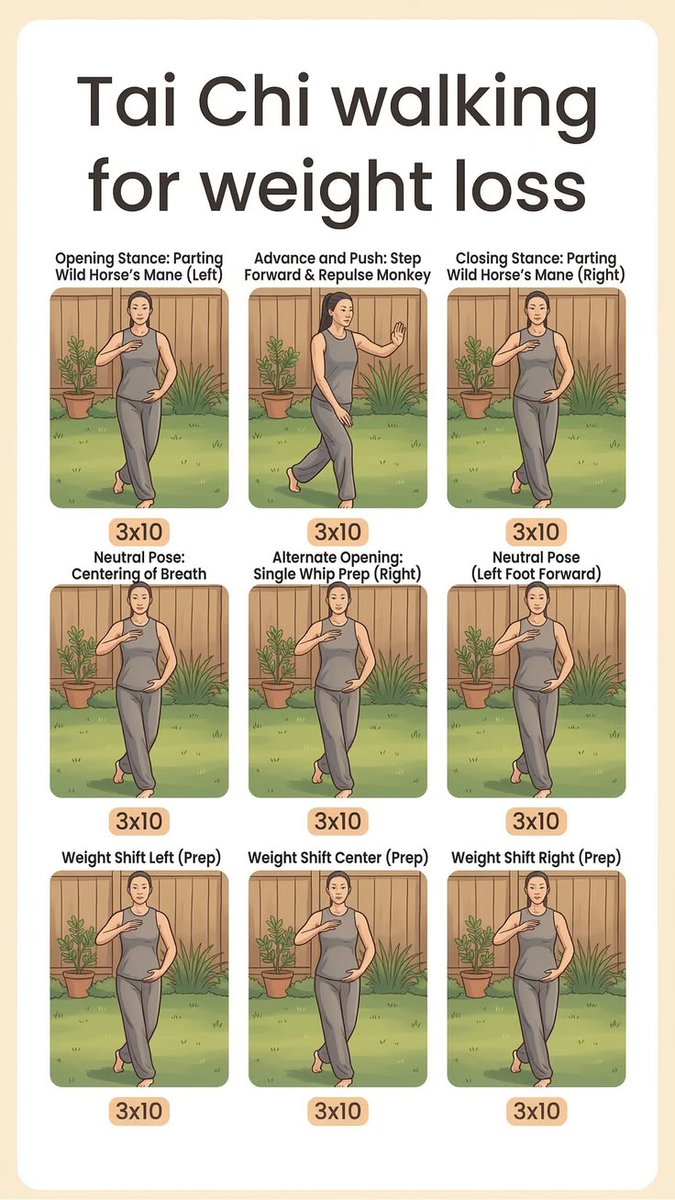 walkfit_app's tweet image. Slow down your steps and let the progress follow. #taichi #weightloss #walking