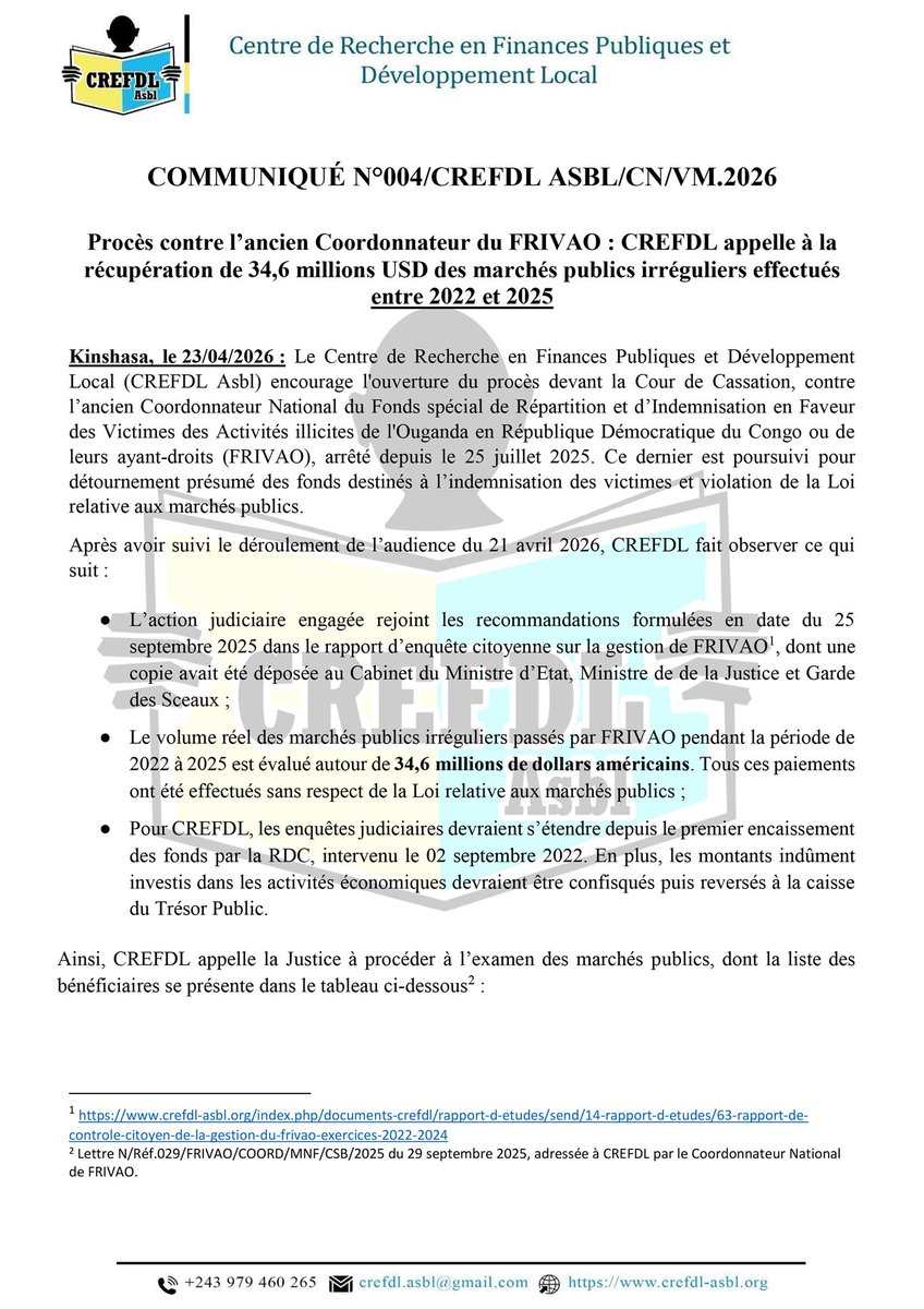 Crefdl Asbl tweet media