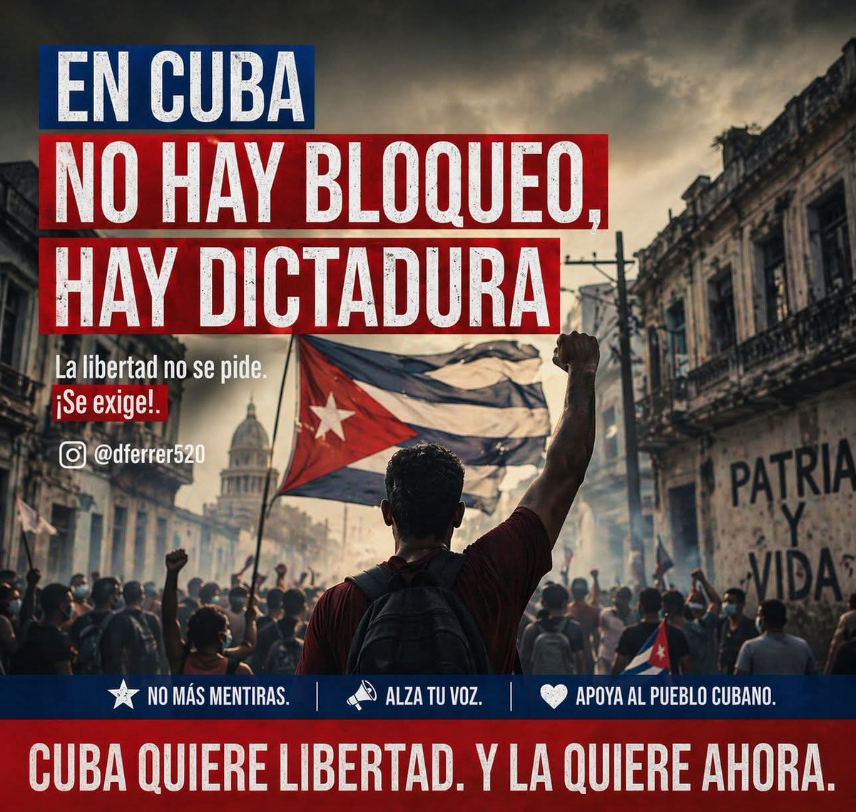 Dejen la ceguera ideologica