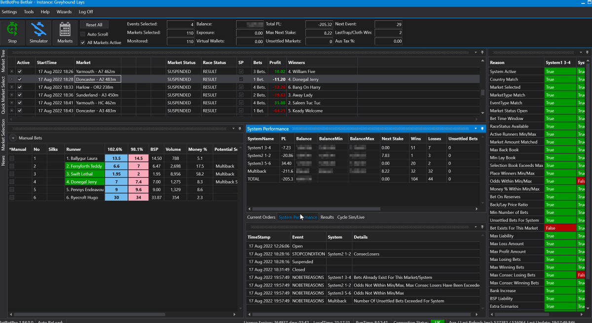BetBotPRO's tweet photo. Greyhound Fans 🎲 Greyhound betting made smarter, not harder. BetBotPro handles stake logic so you focus on the form. https://t.co/WiuEwQV63E #GreyhoundTips #StakingPlans #FormGuide #HighPerforming #BettingSystems https://t.co/LyaG5NlIbS