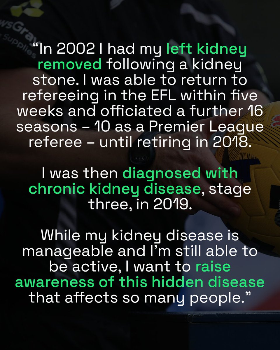FA_PGMOL's tweet photo. Going the distance 🏃‍♂️

National Group Director Mike Jones is set to take on the London Marathon, raising awareness following his battle with kidney disease.

A powerful challenge away from the pitch, supporting an important cause 👏

➡️ https://t.co/3iqvyNBCEa https://t.co/oYj4nIVCBW